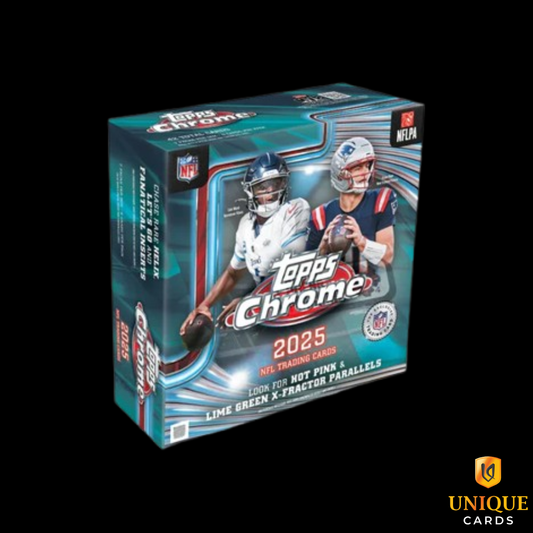 2025 Topps Chrome Football Mega Box