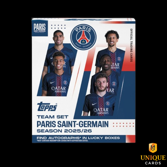 Topps 2025/26 Paris Saint-Germain Team Set